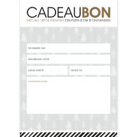 Cadeaubon lovely trees ijsblauw