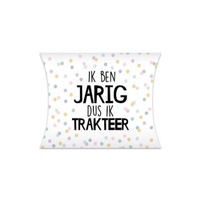 Ik ben jarig dus ik trakteer